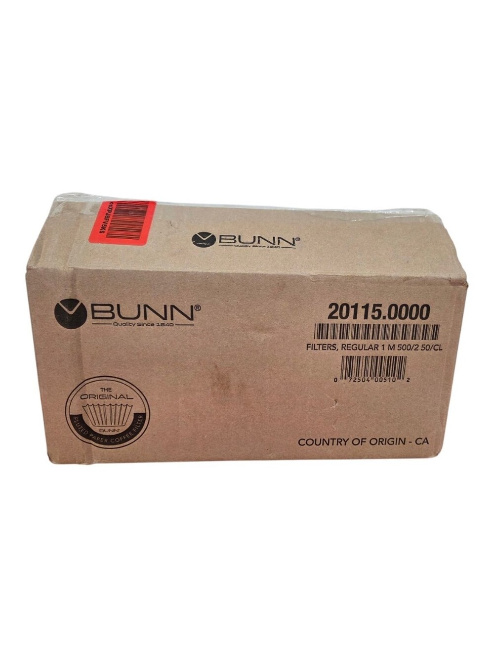 BUNN Coffee Filters Box - 12 Cup 1000 Pc $26